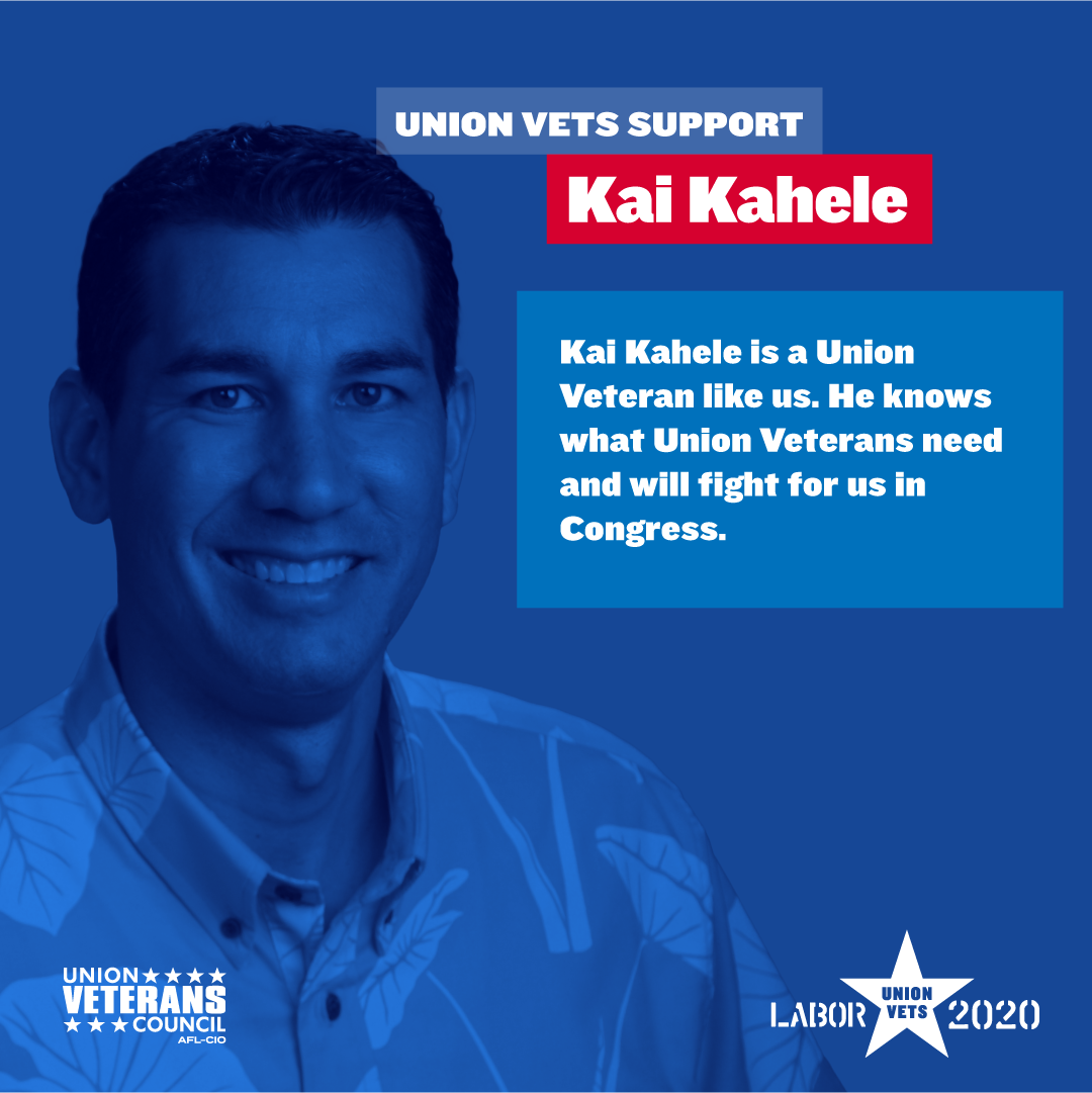 Union Veterans Support Kai Kahele